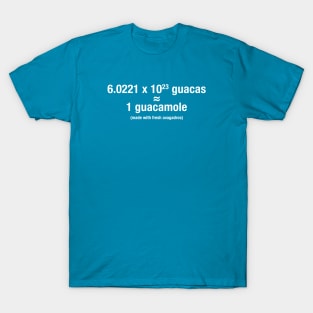 and it's made with fresh avagadros T-Shirt